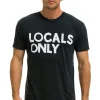 Tees | Tees | Aviator Nation LOCALS ONLY TEE - CHARCOAL