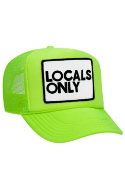 Trucker Hats | Trucker Hats | Aviator Nation LOCALS ONLY VINTAGE TRUCKER HAT