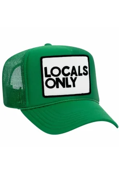 Trucker Hats | Trucker Hats | Aviator Nation LOCALS ONLY VINTAGE TRUCKER HAT