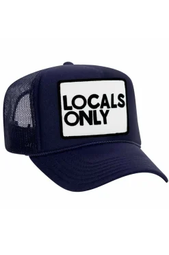 Trucker Hats | Trucker Hats | Aviator Nation LOCALS ONLY VINTAGE TRUCKER HAT