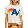 Boyfriend Tees | Tees | Aviator Nation LOGO BOYFRIEND TEE - VINTAGE WHITE VINTAGEWHITE