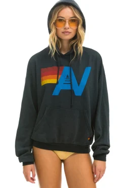 Hoodies | Hoodies | Aviator Nation LOGO PULLOVER RELAXED HOODIE - CHARCOAL
