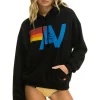 Hoodies | Hoodies | Aviator Nation LOGO PULLOVER RELAXED HOODIE - BLACK