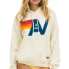 Hoodies | Hoodies | Aviator Nation LOGO PULLOVER RELAXED HOODIE - VINTAGE WHITE VINTAGEWHITE