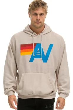 Hoodies | Hoodies | Aviator Nation LOGO PULLOVER RELAXED HOODIE - SAND