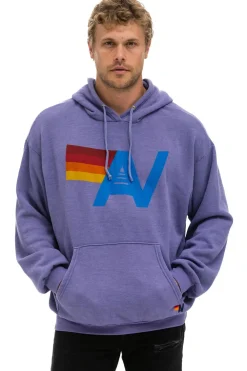 Hoodies | Hoodies | Aviator Nation LOGO PULLOVER RELAXED HOODIE - LAVENDER