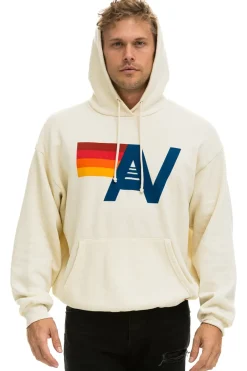 Hoodies | Hoodies | Aviator Nation LOGO PULLOVER RELAXED HOODIE - VINTAGE WHITE VINTAGEWHITE