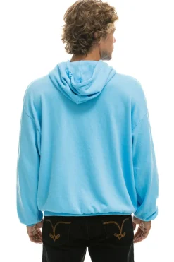 Hoodies | Hoodies | Aviator Nation LOGO PULLOVER RELAXED HOODIE - SKY