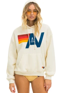Hoodies | Hoodies | Aviator Nation LOGO PULLOVER RELAXED HOODIE - VINTAGE WHITE VINTAGEWHITE