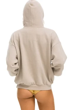 Hoodies | Hoodies | Aviator Nation LOGO PULLOVER RELAXED HOODIE - SAND