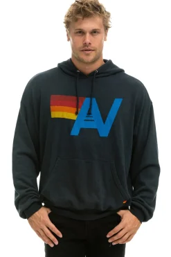 Hoodies | Hoodies | Aviator Nation LOGO PULLOVER RELAXED HOODIE - CHARCOAL