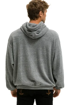 Hoodies | Hoodies | Aviator Nation LOGO PULLOVER RELAXED HOODIE - HEATHER GREY HEATHERGREY