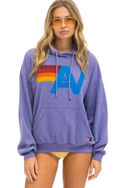 Hoodies | Hoodies | Aviator Nation LOGO PULLOVER RELAXED HOODIE - LAVENDER