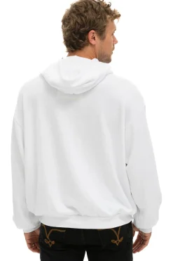 Hoodies | Hoodies | Aviator Nation LOGO PULLOVER RELAXED HOODIE - WHITE