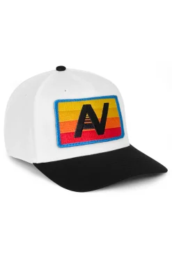 Trucker Hats | Trucker Hats | Aviator Nation LOGO RAINBOW - VINTAGE LOW RISE TWILL HAT VINTAGELOWRISETWILLHAT