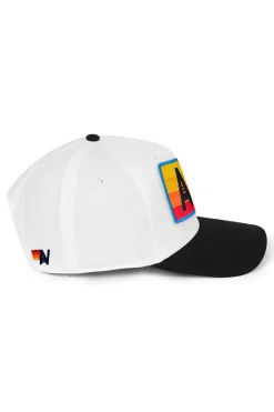 Trucker Hats | Trucker Hats | Aviator Nation LOGO RAINBOW - VINTAGE LOW RISE TWILL HAT VINTAGELOWRISETWILLHAT