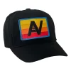 Trucker Hats | Trucker Hats | Aviator Nation LOGO RAINBOW - VINTAGE NYLON TRUCKER HAT VINTAGENYLONTRUCKERHAT
