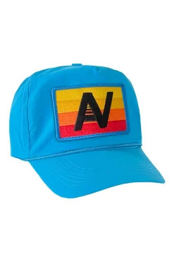 Trucker Hats | Trucker Hats | Aviator Nation LOGO RAINBOW - VINTAGE NYLON TRUCKER HAT VINTAGENYLONTRUCKERHAT
