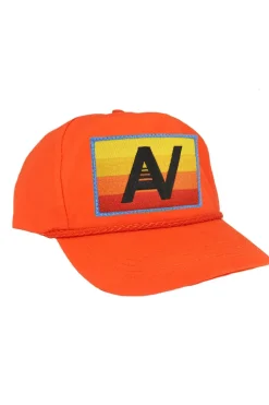 Trucker Hats | Trucker Hats | Aviator Nation LOGO RAINBOW - VINTAGE NYLON TRUCKER HAT VINTAGENYLONTRUCKERHAT