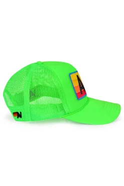 Trucker Hats | Trucker Hats | Aviator Nation LOGO RAINBOW VINTAGE TRUCKER HAT theperfectpairing!Allofourproductsgothroughanintensebreaking-downprocessthatgivesthemavintagefeelyou'lllovebecauseit'sbrokeninfromdayoneofwearingit.Allofourhatsareadjustable!