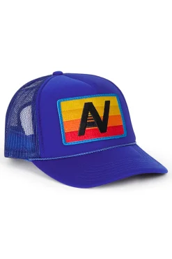Trucker Hats | Trucker Hats | Aviator Nation LOGO RAINBOW VINTAGE TRUCKER HAT theperfectpairing!Allofourproductsgothroughanintensebreaking-downprocessthatgivesthemavintagefeelyou'lllovebecauseit'sbrokeninfromdayoneofwearingit.Allofourhatsareadjustable!