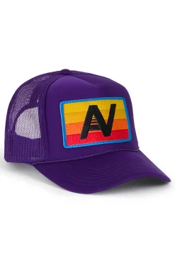 Trucker Hats | Trucker Hats | Aviator Nation LOGO RAINBOW VINTAGE TRUCKER HAT theperfectpairing!Allofourproductsgothroughanintensebreaking-downprocessthatgivesthemavintagefeelyou'lllovebecauseit'sbrokeninfromdayoneofwearingit.Allofourhatsareadjustable!