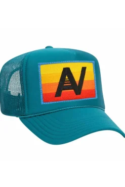 Trucker Hats | Trucker Hats | Aviator Nation LOGO RAINBOW VINTAGE TRUCKER HAT theperfectpairing!Allofourproductsgothroughanintensebreaking-downprocessthatgivesthemavintagefeelyou'lllovebecauseit'sbrokeninfromdayoneofwearingit.Allofourhatsareadjustable!
