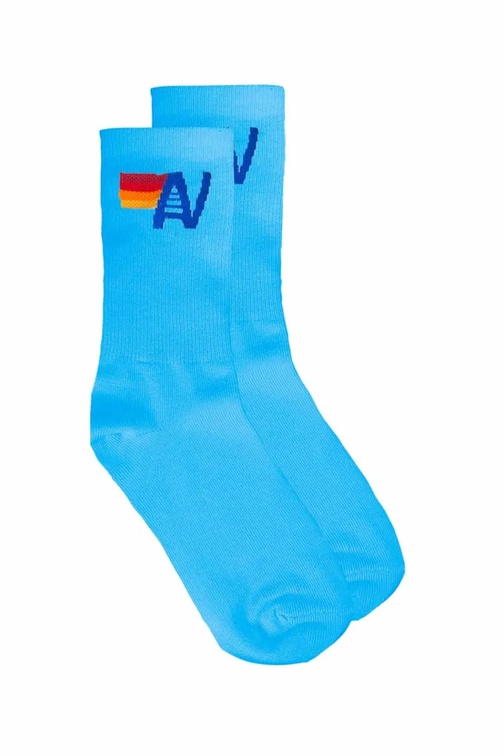 Socks | Socks | Aviator Nation LOGO SOCK - SKY