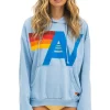 Hoodies | Hoodies | Aviator Nation LOGO STITCH PULLOVER RELAXED HOODIE - ICE