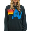 Hoodies | Hoodies | Aviator Nation LOGO STITCH PULLOVER RELAXED HOODIE - CHARCOAL