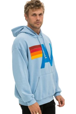Hoodies | Hoodies | Aviator Nation LOGO STITCH PULLOVER RELAXED HOODIE - ICE