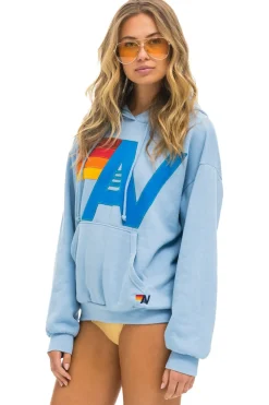 Hoodies | Hoodies | Aviator Nation LOGO STITCH PULLOVER RELAXED HOODIE - ICE