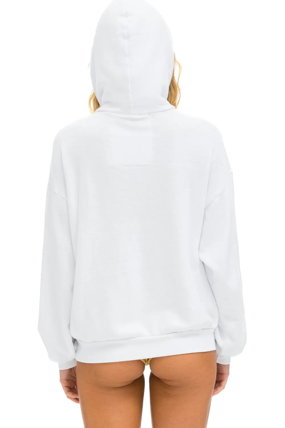 Hoodies | Hoodies | Aviator Nation LOGO STITCH PULLOVER RELAXED HOODIE - WHITE