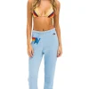 Sweatpants | Aviator Nation LOGO STITCH SWEATPANTS - ICE