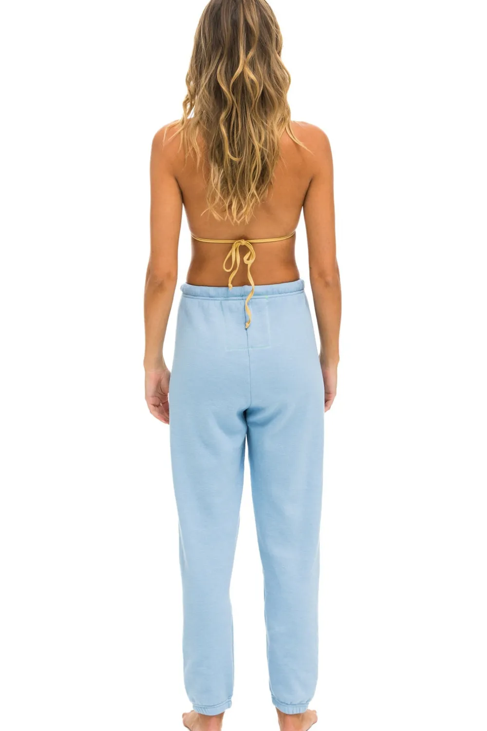 Sweatpants | Aviator Nation LOGO STITCH SWEATPANTS - ICE