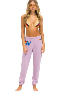 Sweatpants | Aviator Nation LOGO STITCH SWEATPANTS - MAUVE