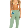 Sweatpants | Aviator Nation LOGO STITCH SWEATPANTS - SAGE