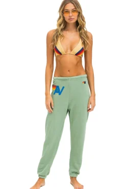Sweatpants | Aviator Nation LOGO STITCH SWEATPANTS - SAGE
