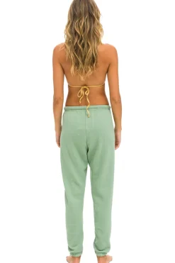 Sweatpants | Aviator Nation LOGO STITCH SWEATPANTS - SAGE