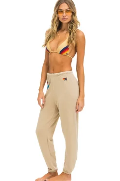 Sweatpants | Aviator Nation LOGO STITCH SWEATPANTS - SAND