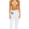Sweatpants | Aviator Nation LOGO STITCH SWEATPANTS - WHITE