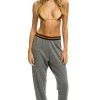 Sweatpants | Aviator Nation LOGO STRIPE SWEATPANTS - HEATHER GREY HEATHERGREY