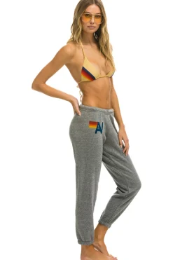 Sweatpants | Aviator Nation LOGO SWEATPANTS - HEATHER GREY HEATHERGREY