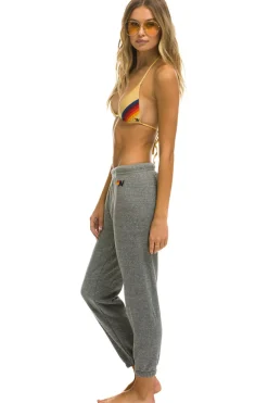 Sweatpants | Aviator Nation LOGO SWEATPANTS - HEATHER GREY HEATHERGREY