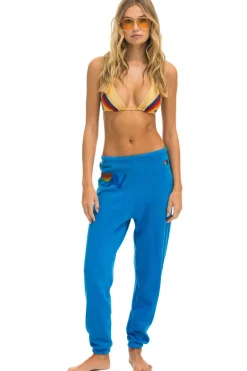 Sweatpants | Aviator Nation LOGO SWEATPANTS - OCEAN