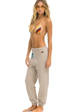 Sweatpants | Aviator Nation LOGO SWEATPANTS - SAND
