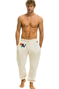 Sweatpants | Aviator Nation LOGO SWEATPANTS - VINTAGE WHITE VINTAGEWHITE