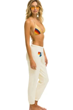 Sweatpants | Aviator Nation LOGO SWEATPANTS - VINTAGE WHITE VINTAGEWHITE