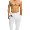 Sweatpants | Aviator Nation LOGO SWEATPANTS - WHITE
