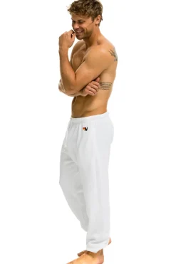 Sweatpants | Aviator Nation LOGO SWEATPANTS - WHITE